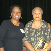 Professors Jody Allen and Joanne Braxton